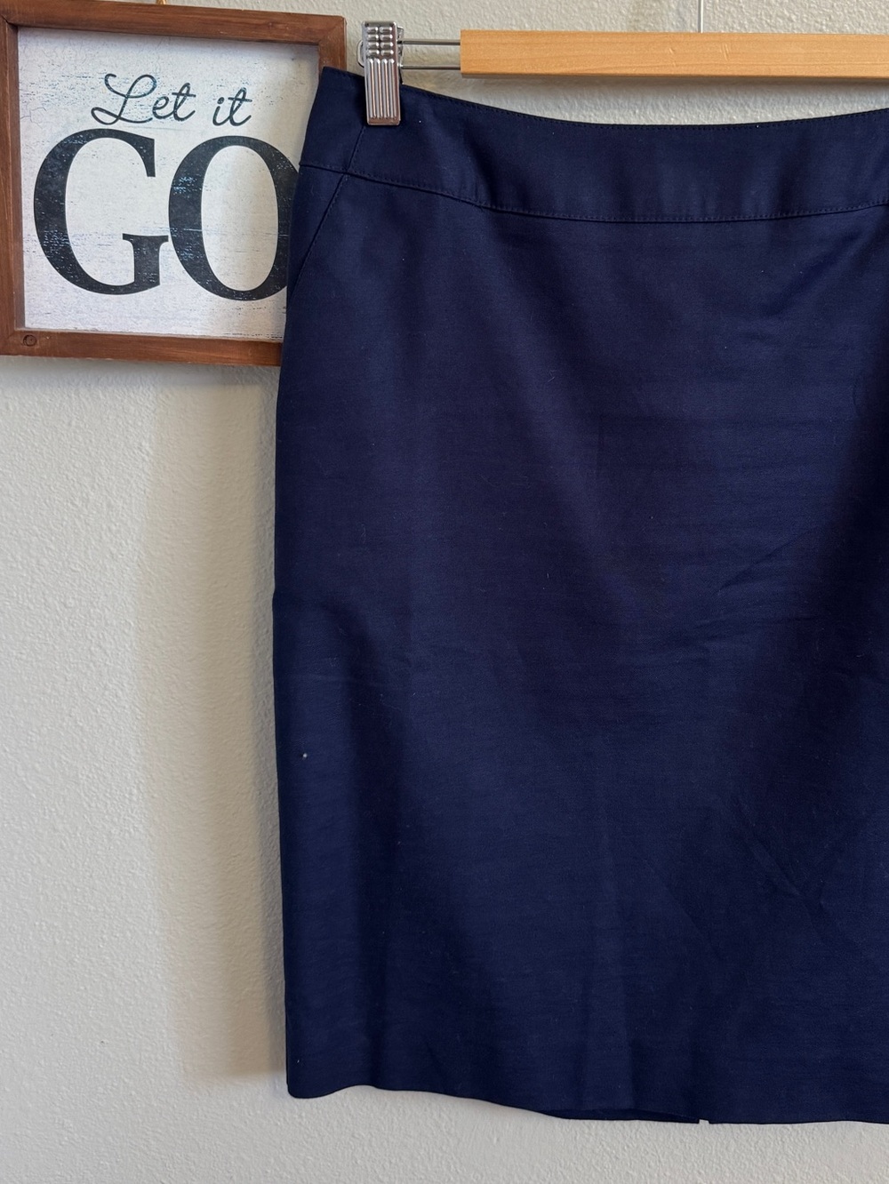 Merona Navy Pencil Skirt - Classic Office Staple